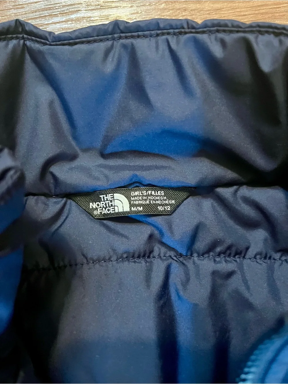 The North Face Girl’s Reversible Navy Blue Performance Jacket